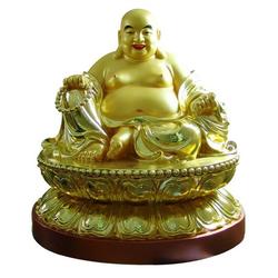 2米纯铜弥勒铜佛 恒保发铜雕工艺品厂的专业工艺与在线咨询服务