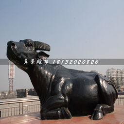 卧牛铜雕 铸铜工艺与钢铁之美的融合